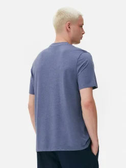 T-shirt Corte Regular Marmoreado