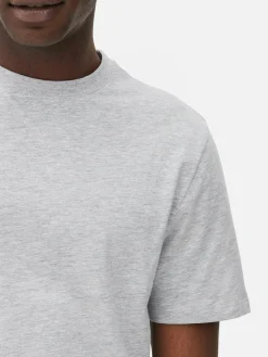 T-shirt Corte Regular Mesclada