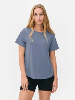 T-shirt Desportiva Gola Redonda