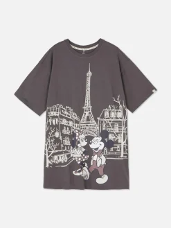 T-shirt Dormir Disney Mickey Mouse E Minnie Mouse Paris