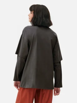 T-shirt Dupla Camada Nirvana