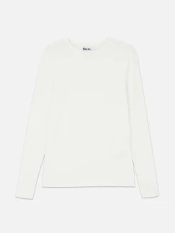 T-shirt Elástica Manga Comprida Rita Ora