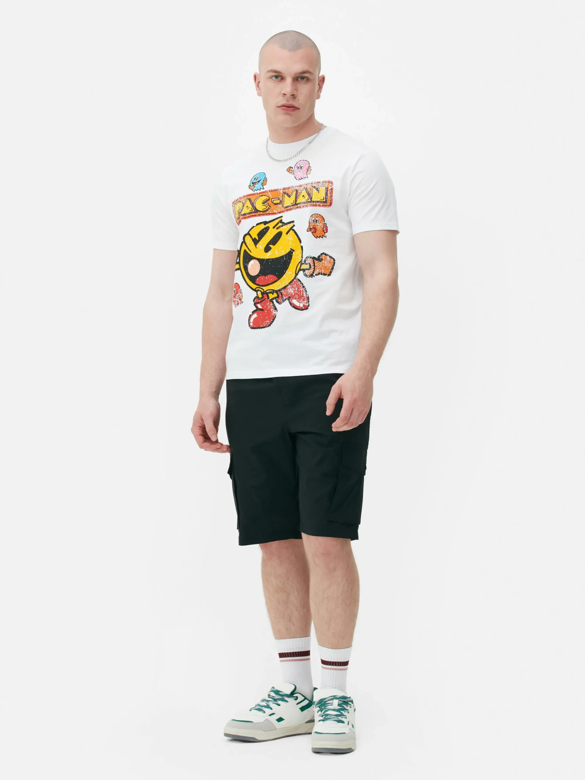 T-shirt Estampada Pac-Man