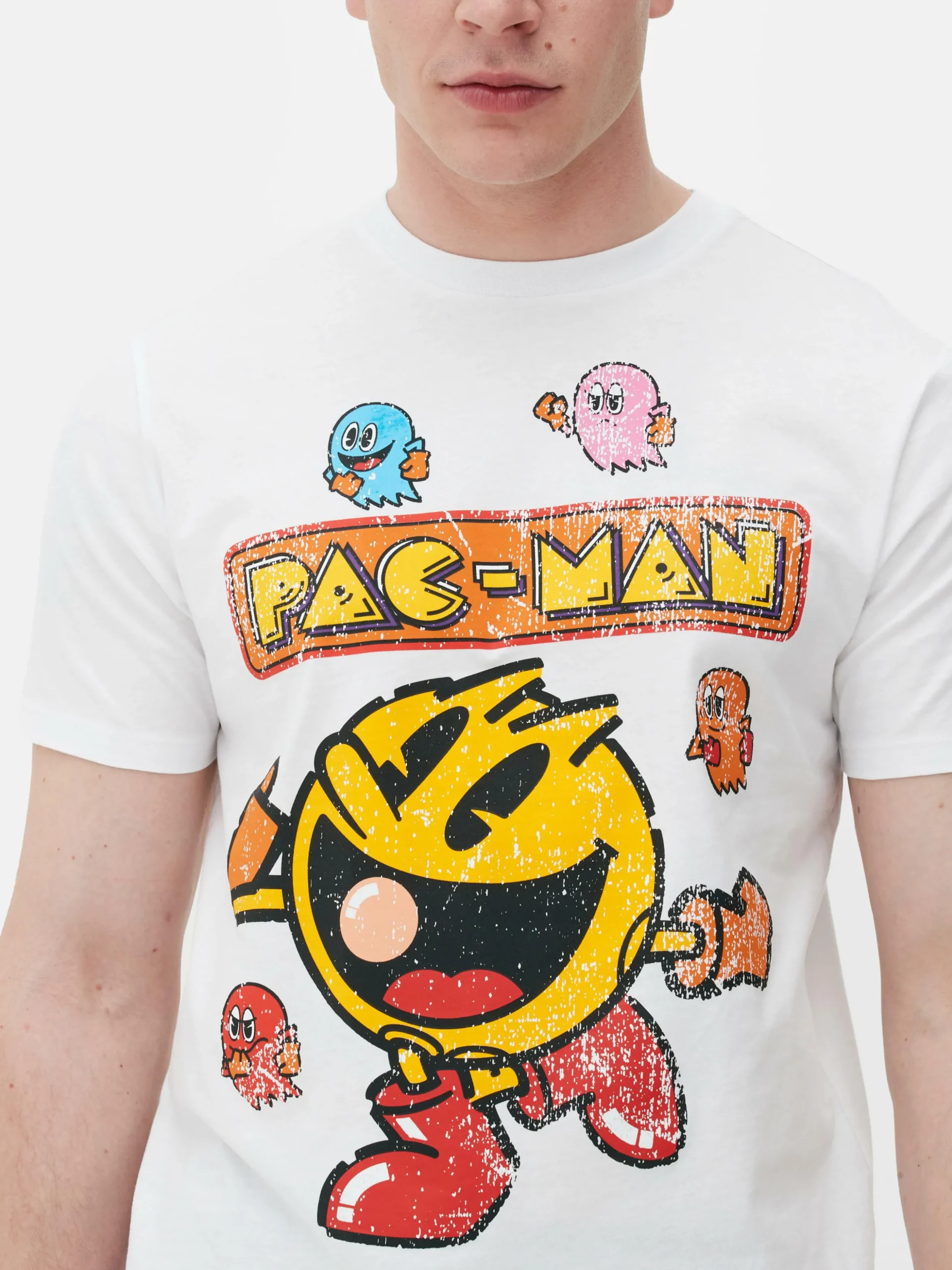 T-shirt Estampada Pac-Man