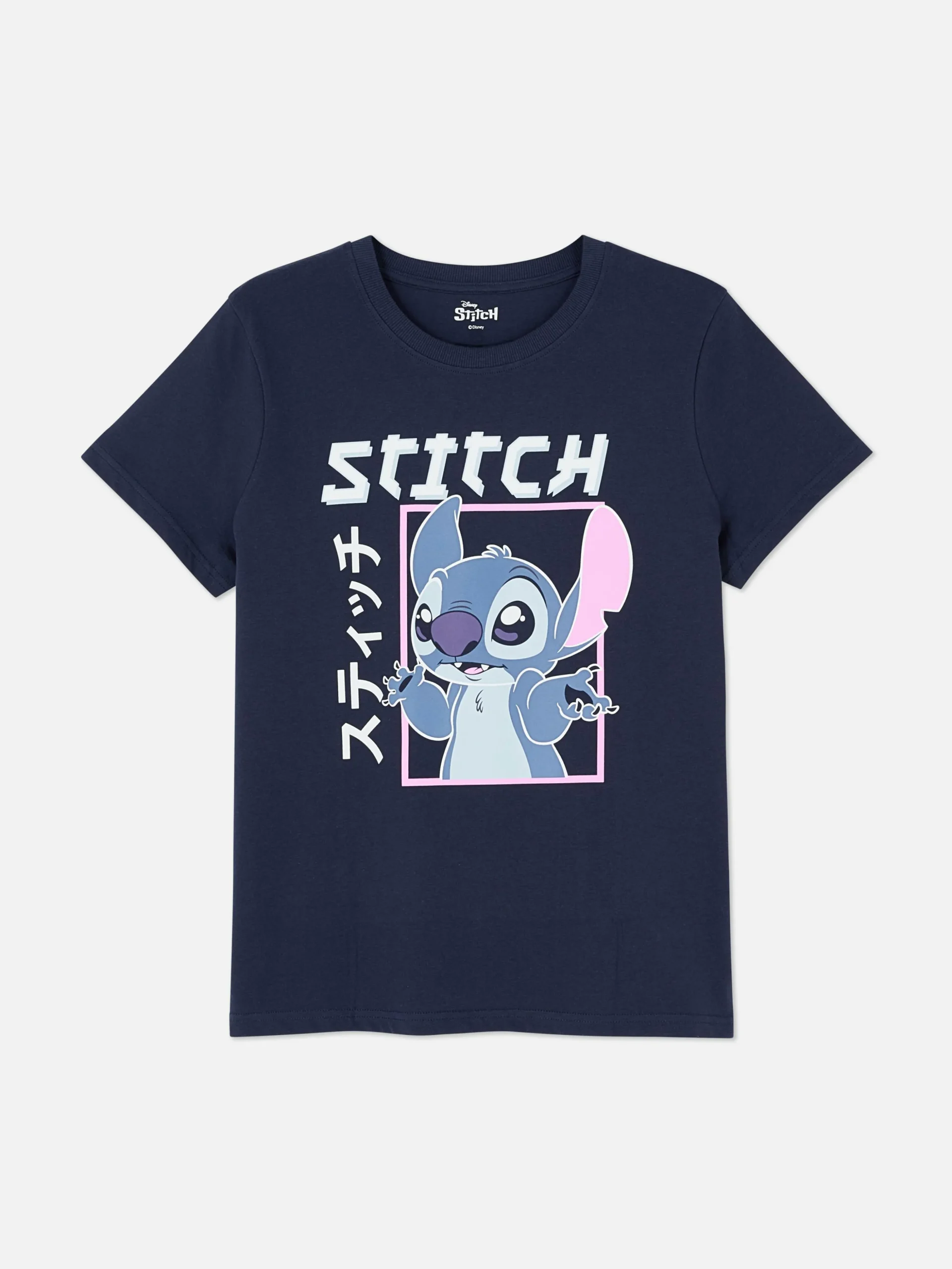 T-shirt Estilo Mangá Disney Lilo & Stitch