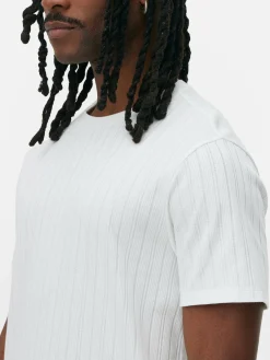 T-shirt Gola Redonda Canelada