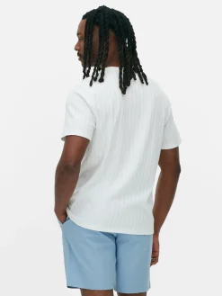 T-shirt Gola Redonda Canelada