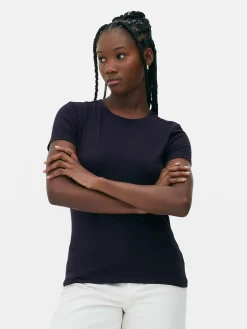 T-shirt Gola Redonda Elástica