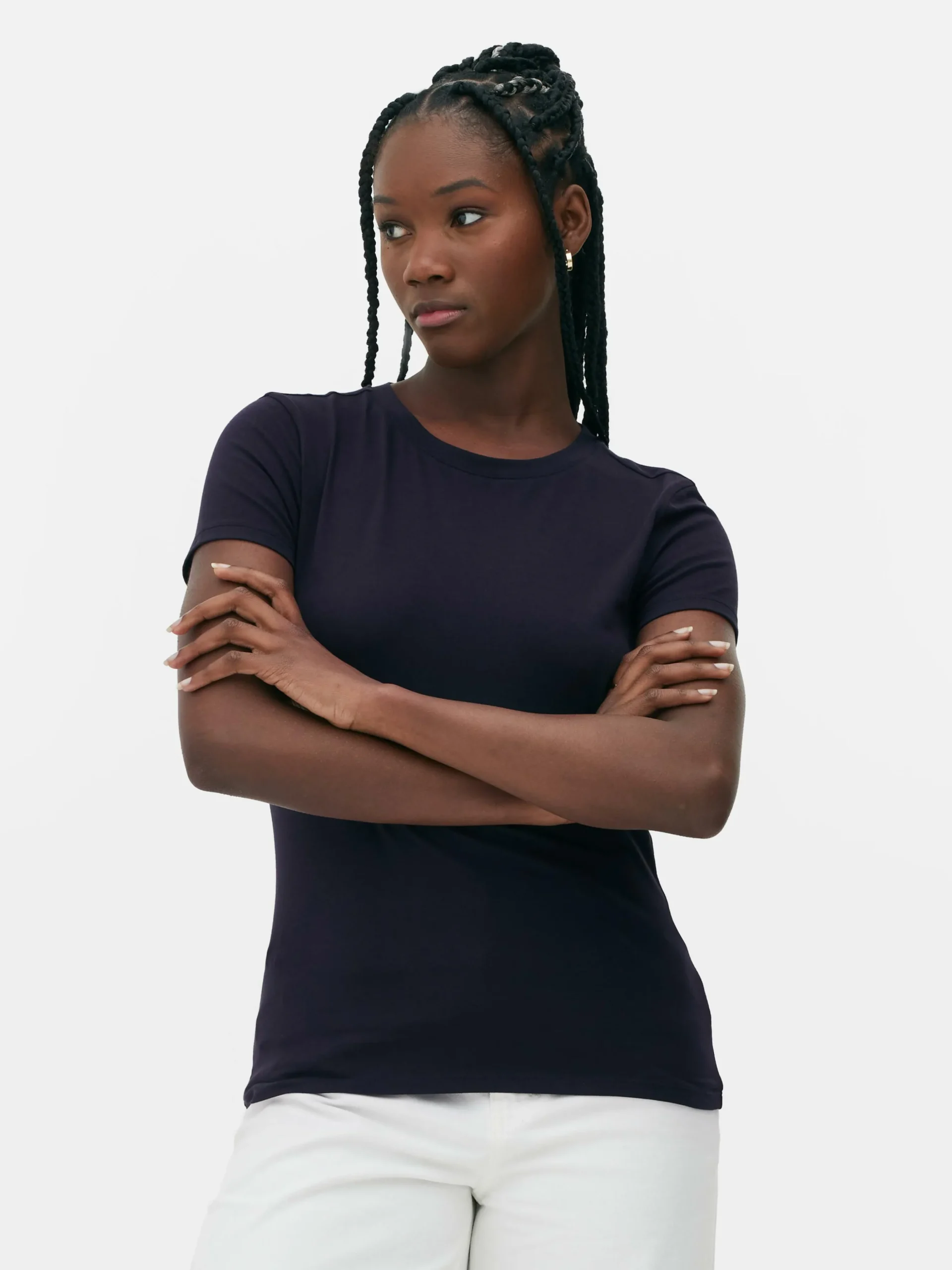 T-shirt Gola Redonda Elástica