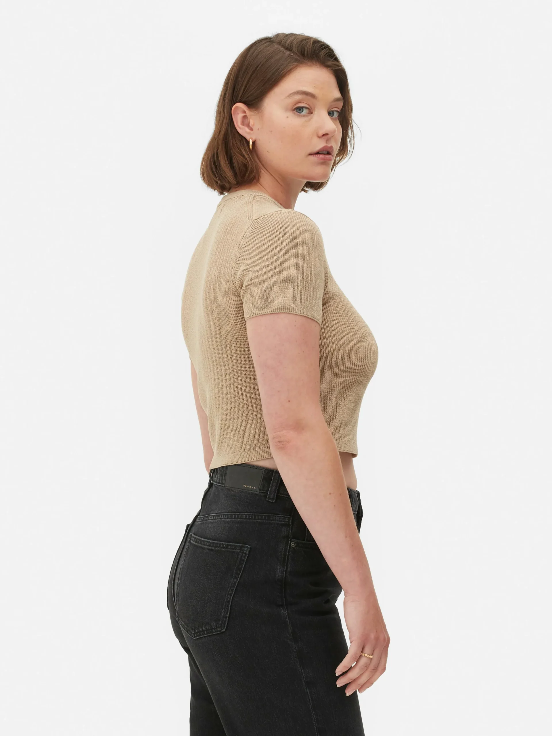 T-shirt Gola Redonda Malha