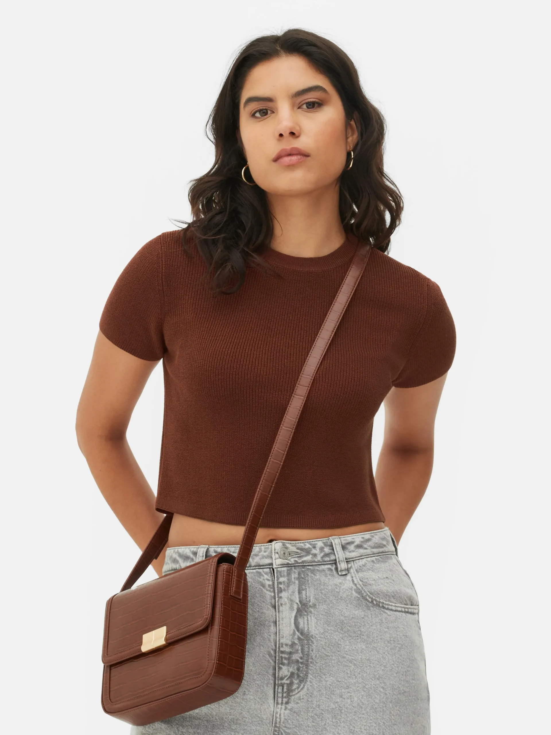 T-shirt Gola Redonda Malha