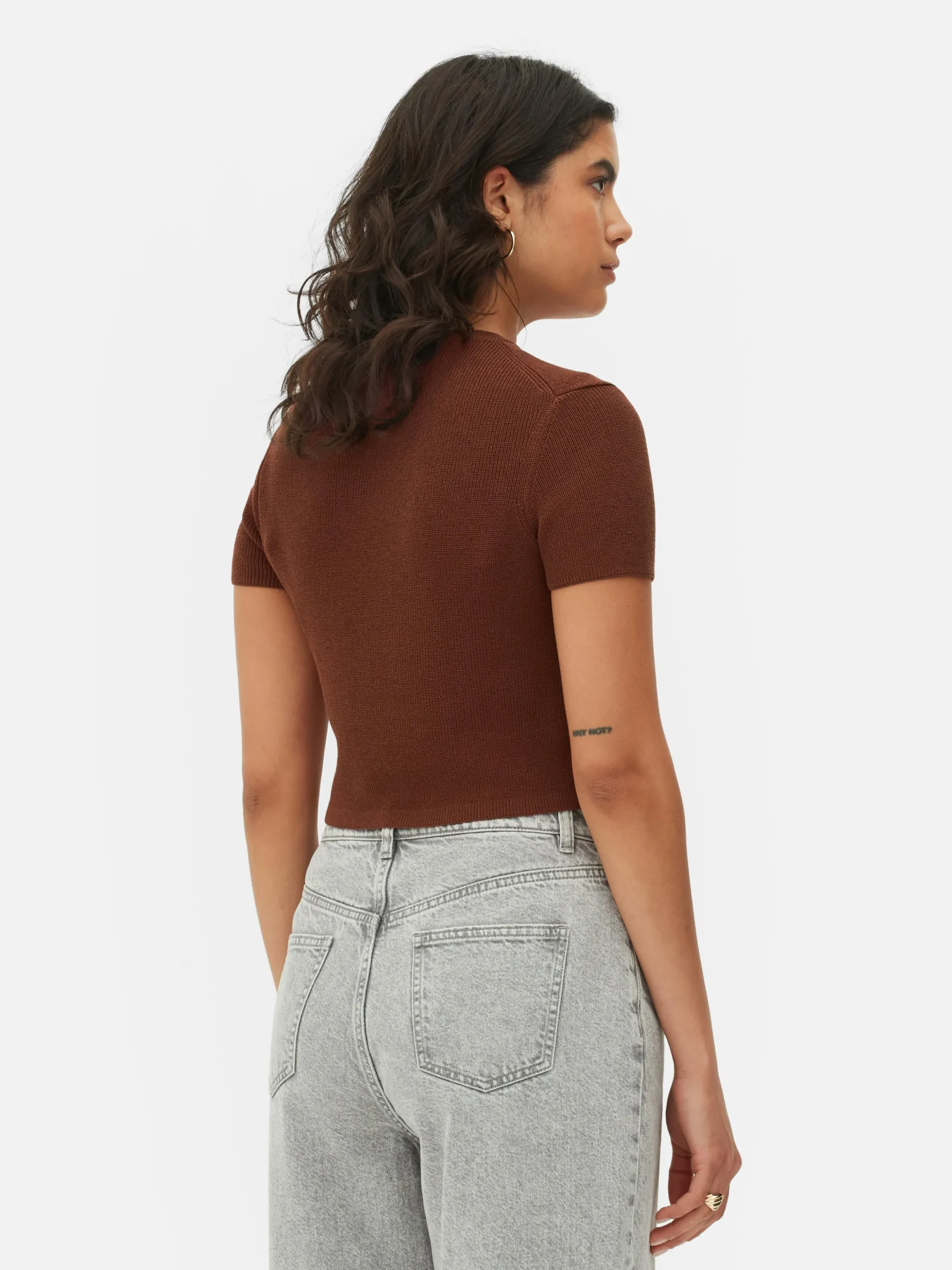 T-shirt Gola Redonda Malha