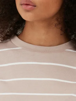 T-shirt Gola Redonda Riscas