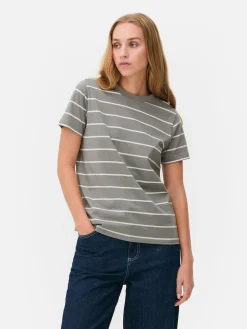 T-shirt Gola Redonda Riscas