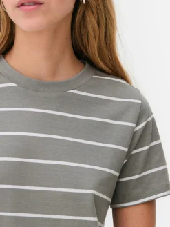 T-shirt Gola Redonda Riscas