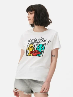 T-shirt Gráfica Keith Haring