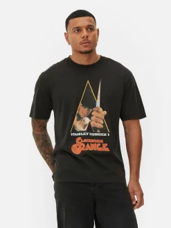 T-shirt Gráfica Laranja Mecânica