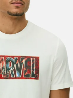 T-shirt Gráfica Logótipo MARVEL