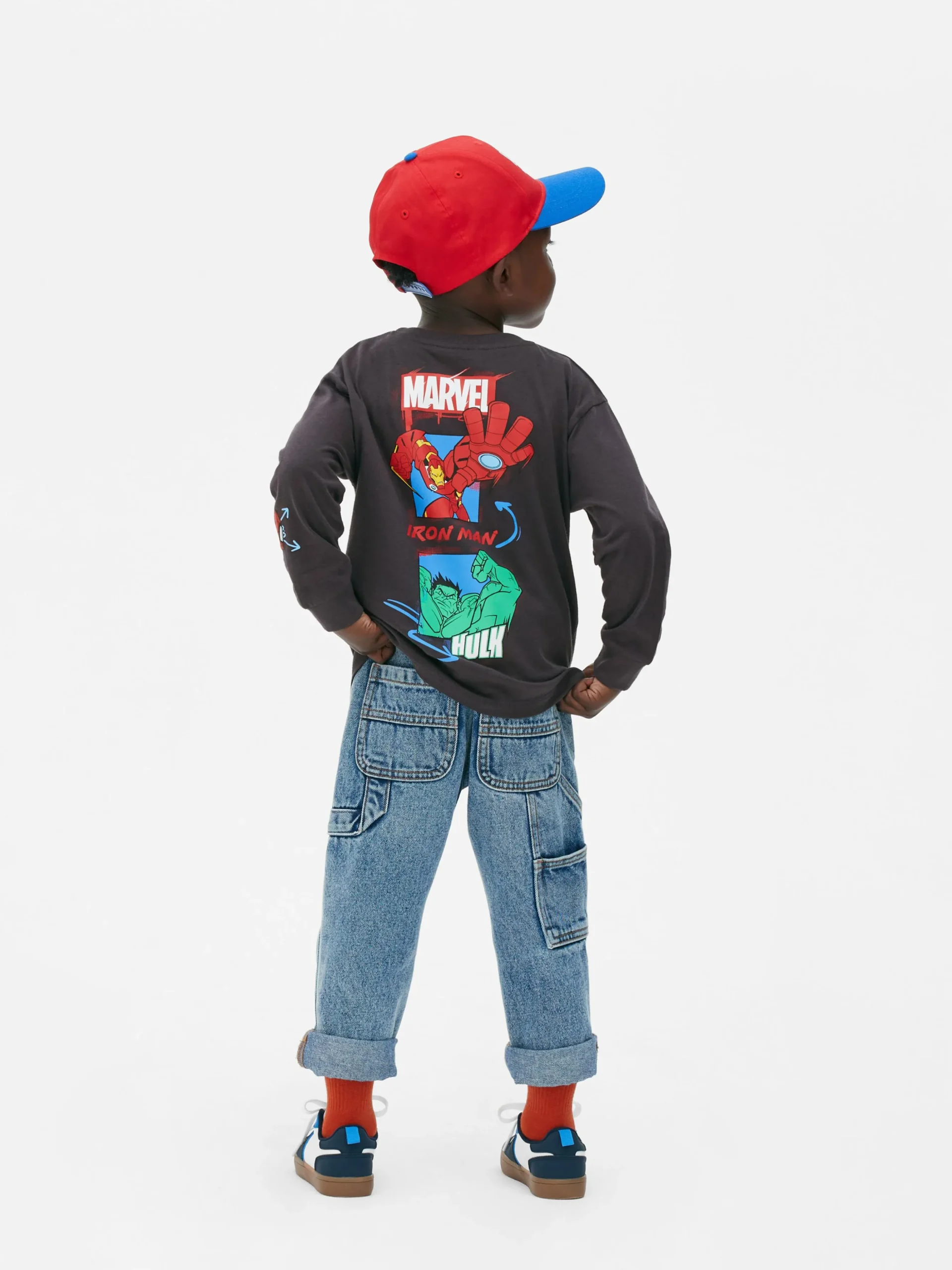 T-shirt Gráfica Manga Comprida MARVEL Vingadores