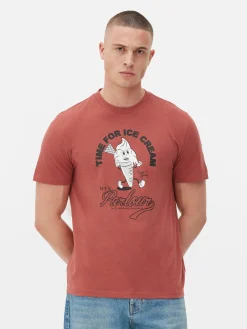 T-shirt Gráfico Gelado