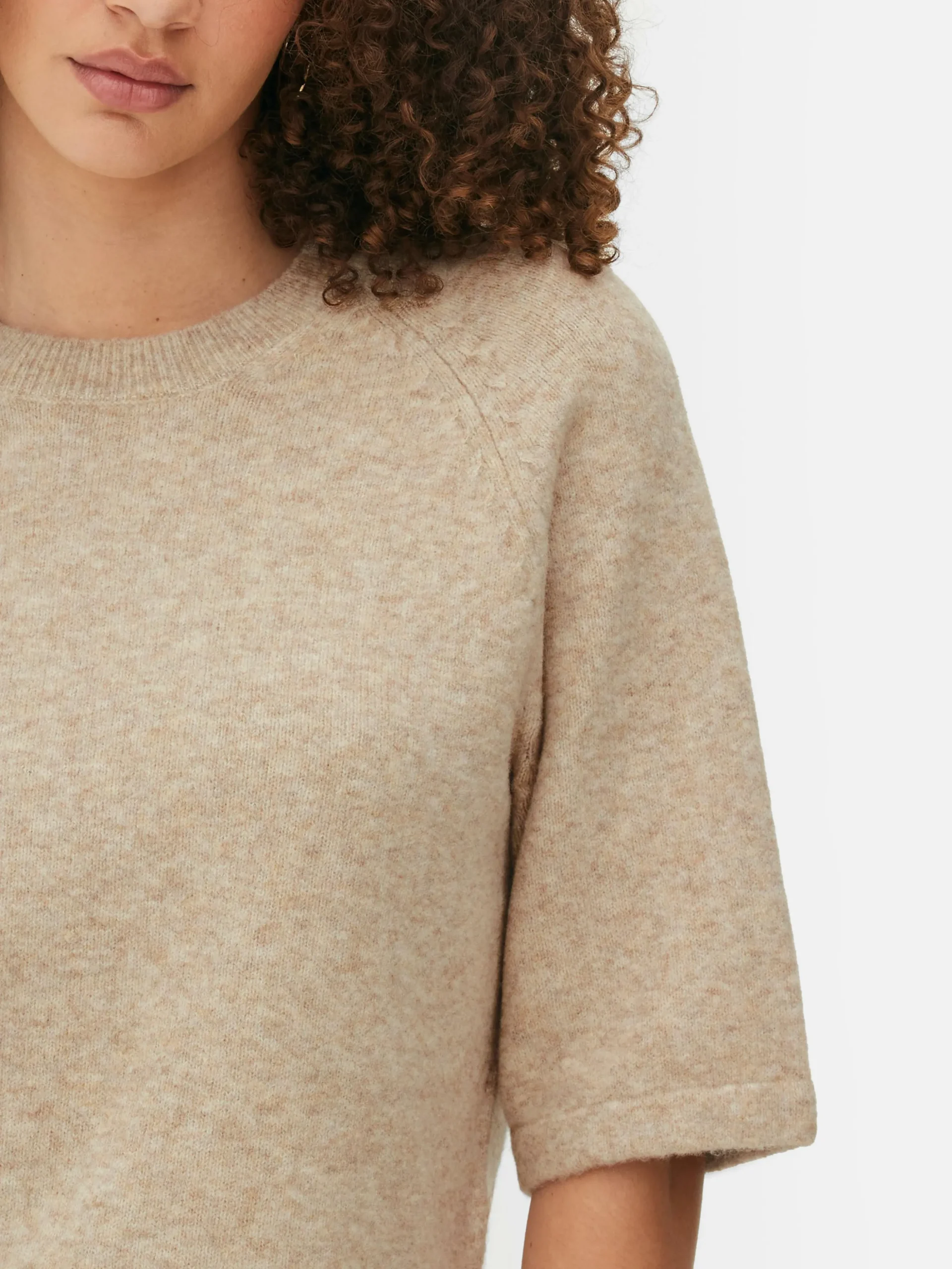 T-shirt Malha Corte Largo