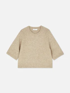 T-shirt Malha Corte Largo