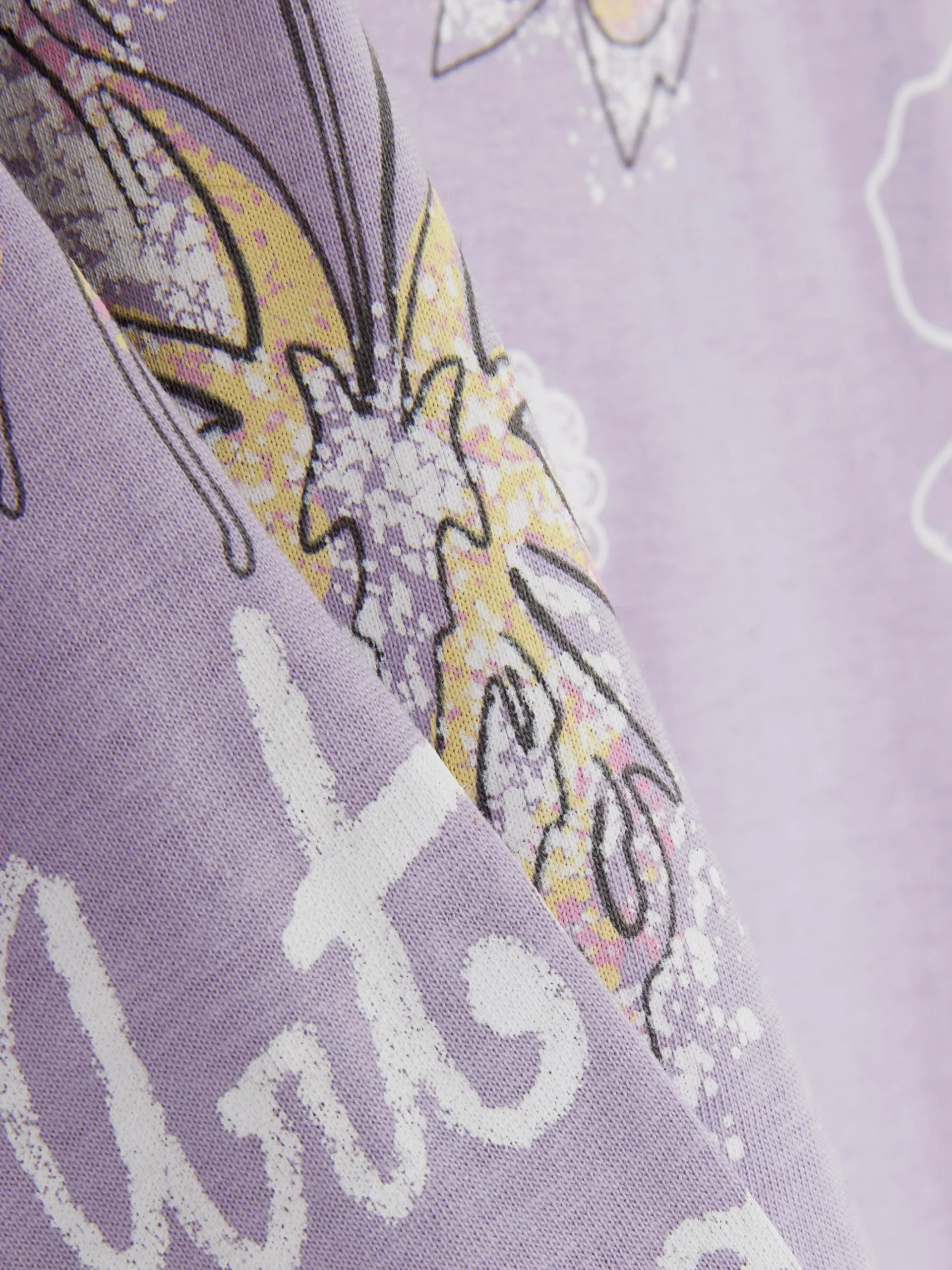 T-shirt Manga Comprida Estampado