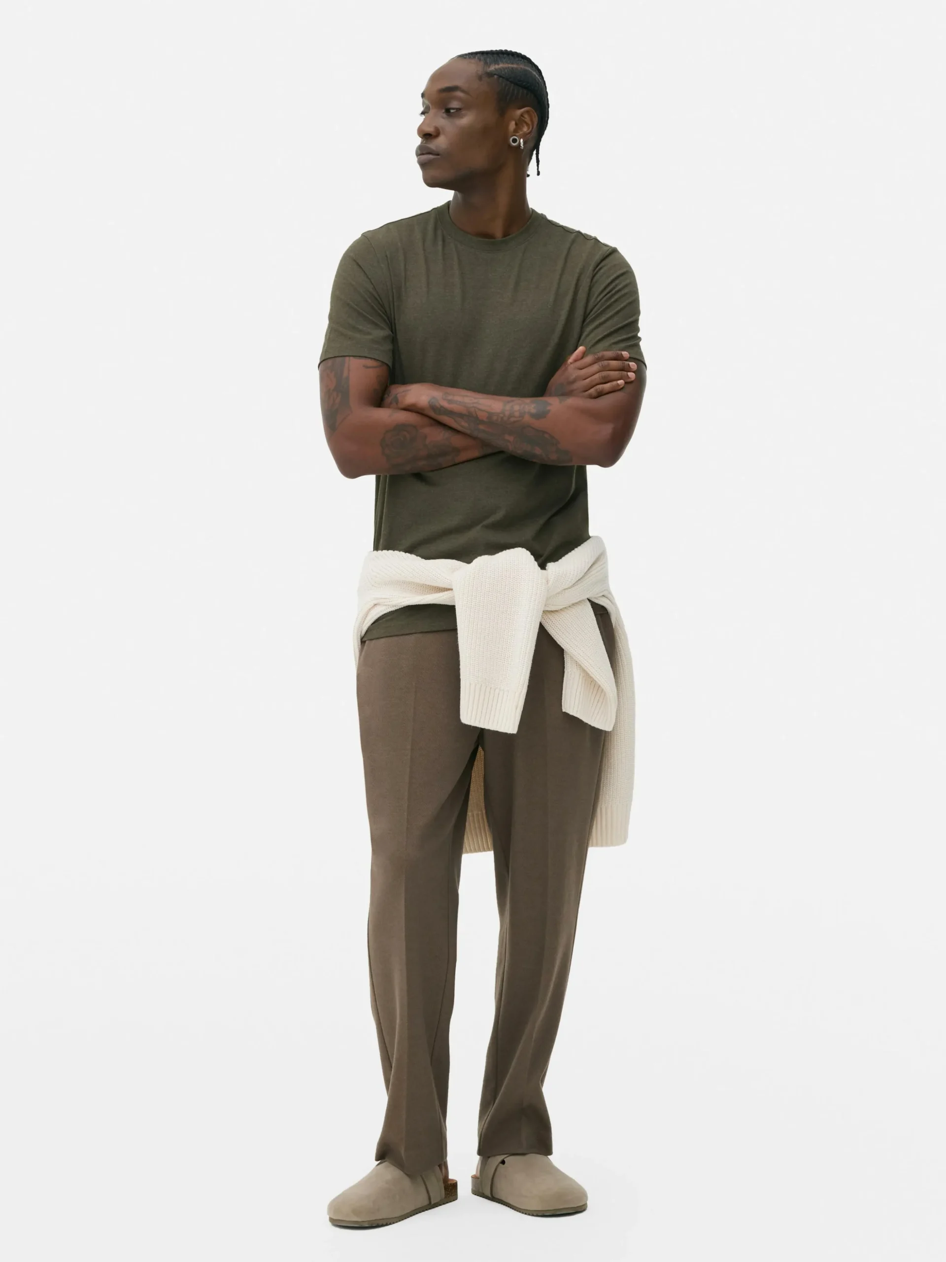 T-shirt Manga Curta Corte Justo