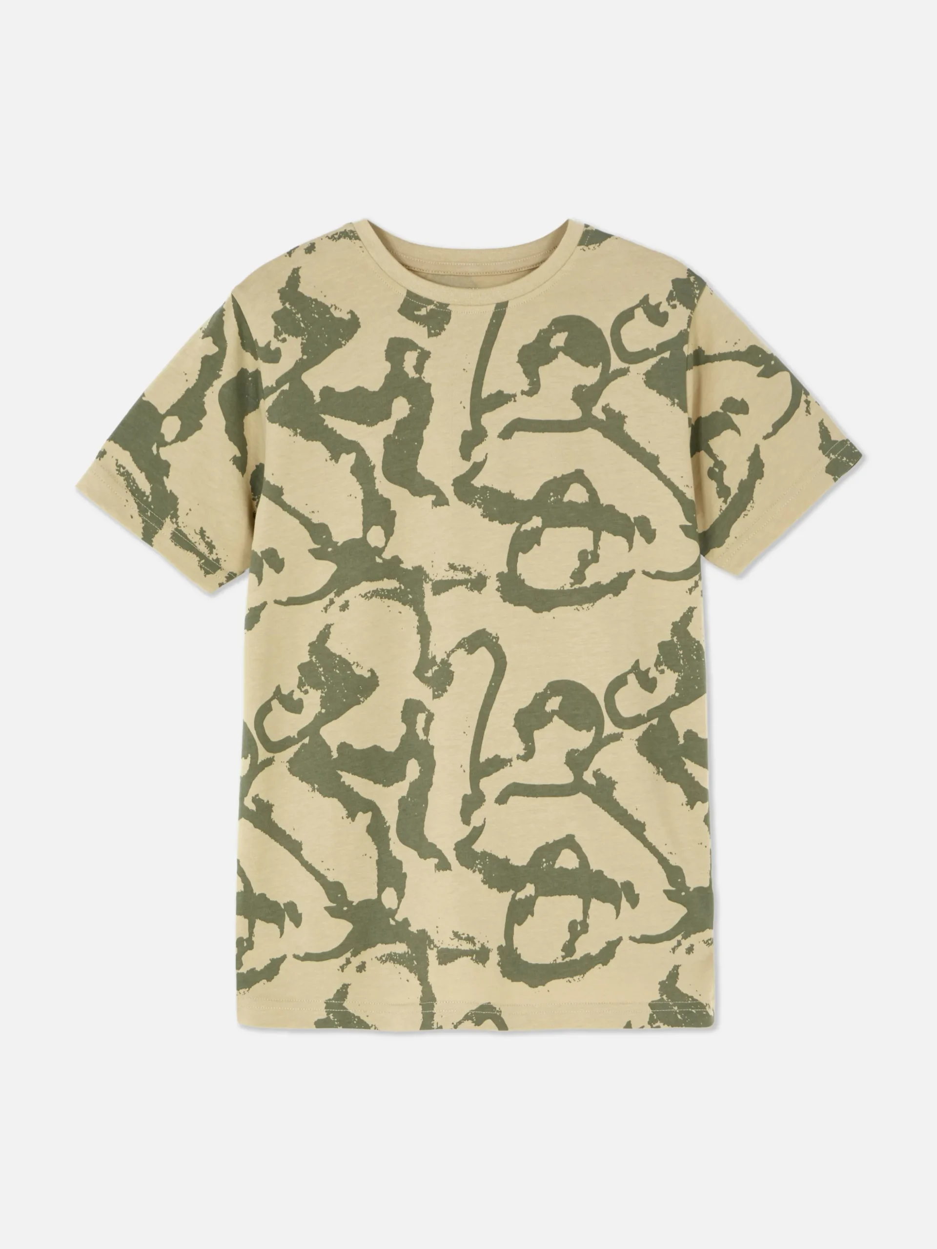 T-shirt Manga Curta Gráfica