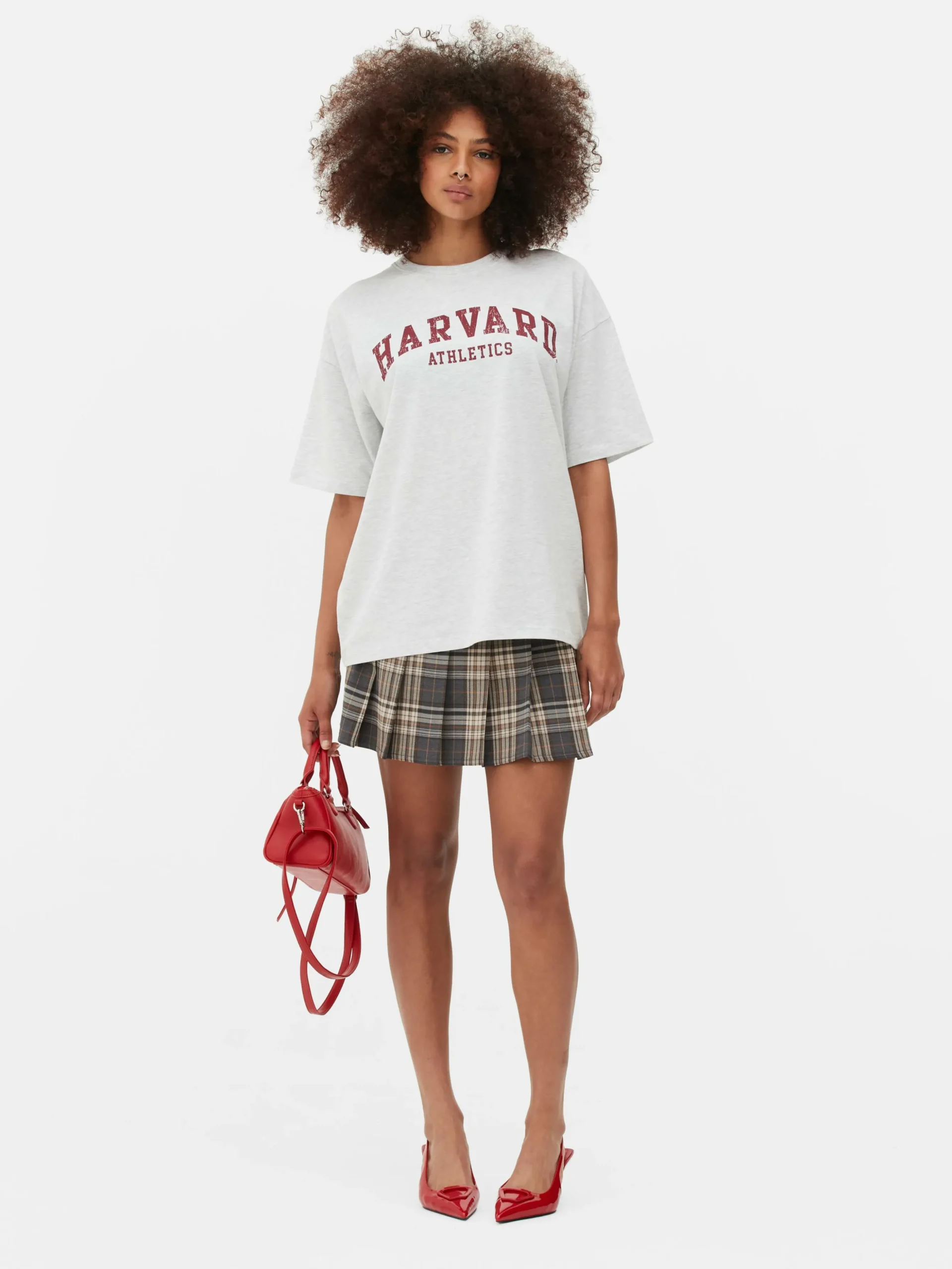 T-shirt Manga Curta Harvard