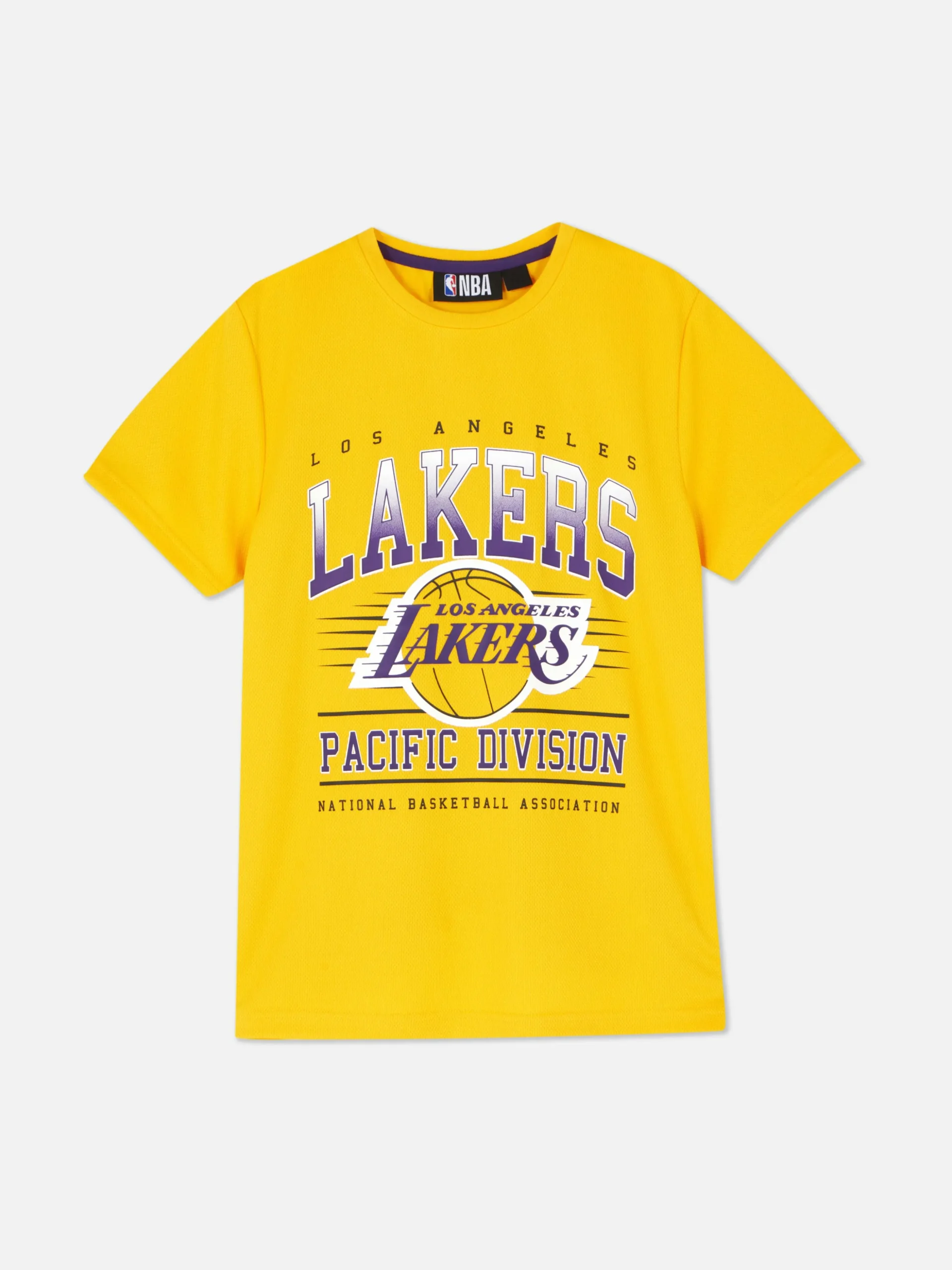 T-shirt Manga Curta NBA Los Angeles Lakers