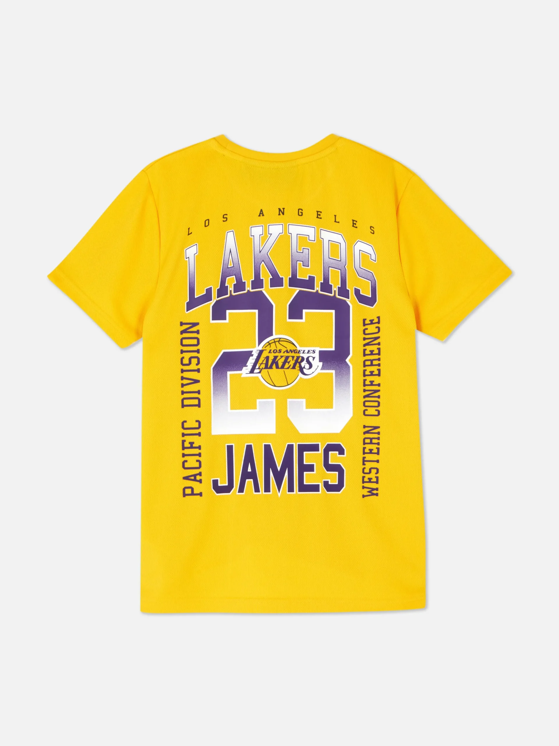 T-shirt Manga Curta NBA Los Angeles Lakers