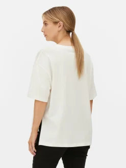 T-shirt Maternidade Slogan