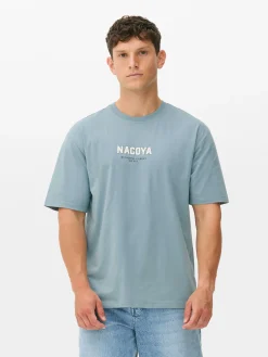 T-shirt Padrão Floral Tóquio