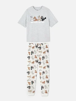 T-shirt Pijama Personagens Disney