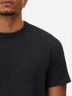 T-shirt Texturada Favo Mel