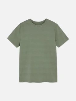 T-shirt Texturada Riscas