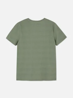 T-shirt Texturada Riscas