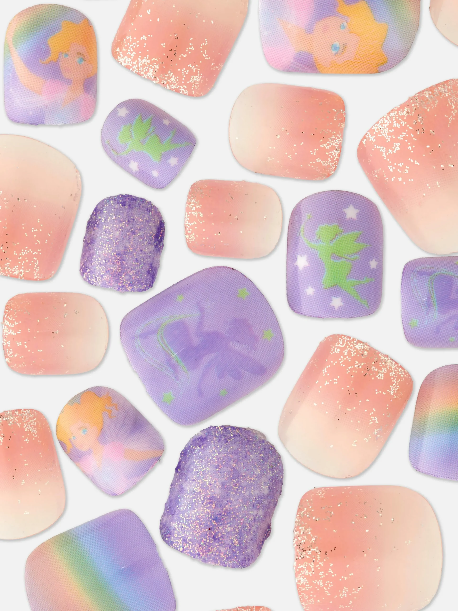 Unhas Pré-coladas Fadas