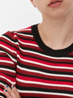 Vestido Camisola Gola Redonda Manga Comprida