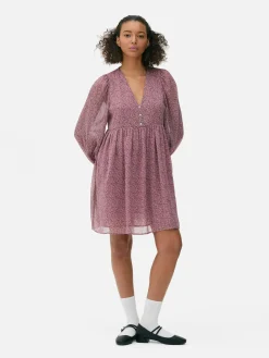 Vestido Mini Chiffon