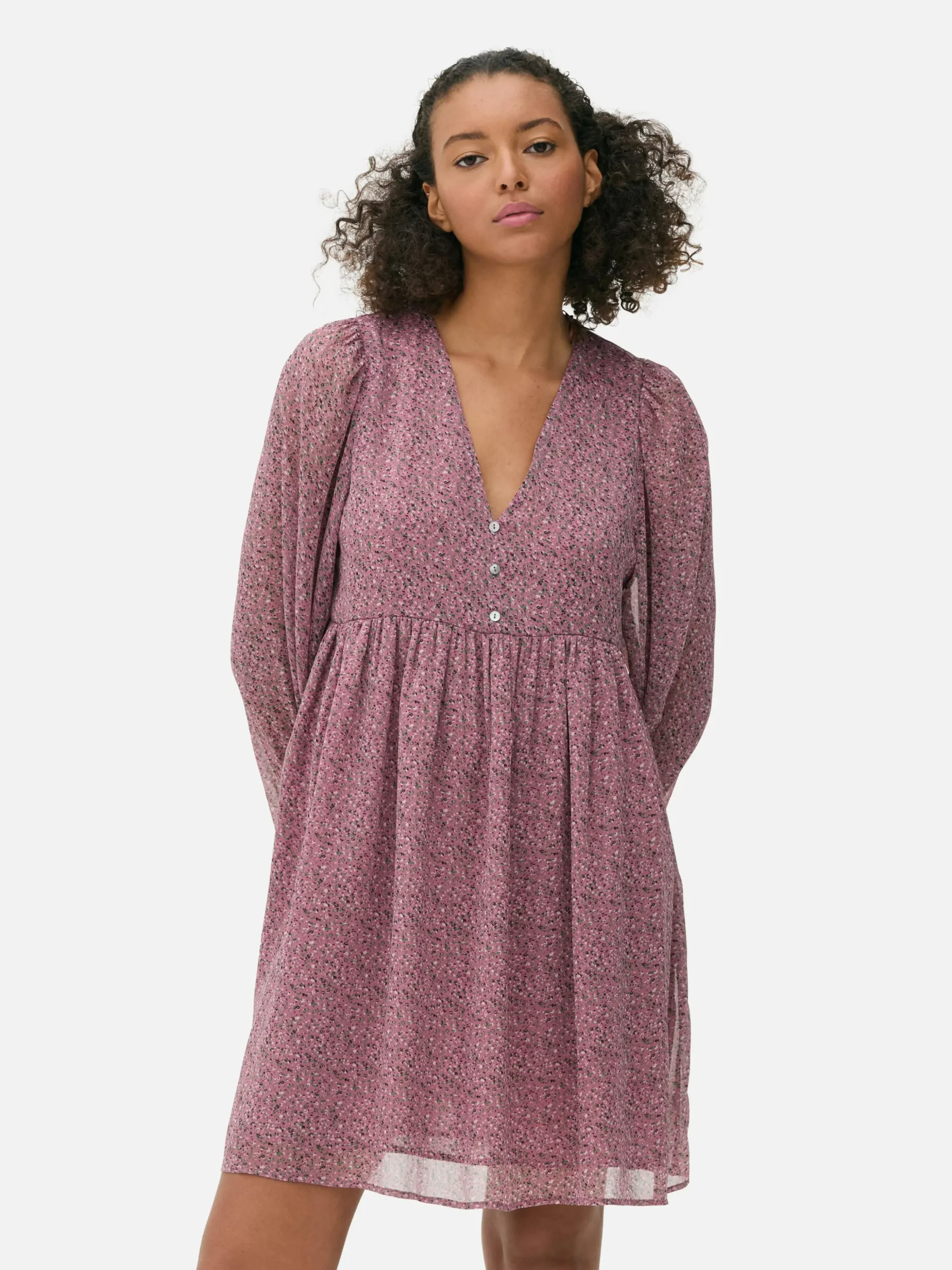 Vestido Mini Chiffon